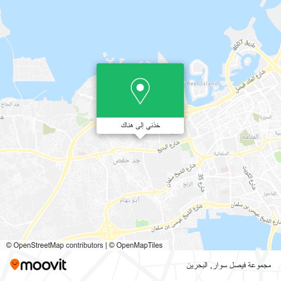 خريطة مجموعة فيصل سوار