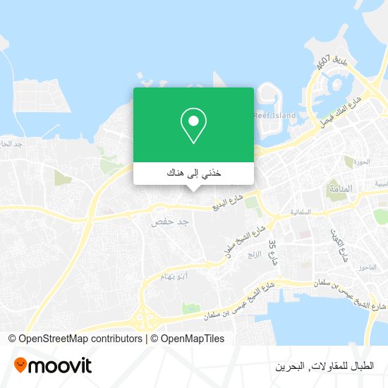 خريطة الطبال للمقاولات