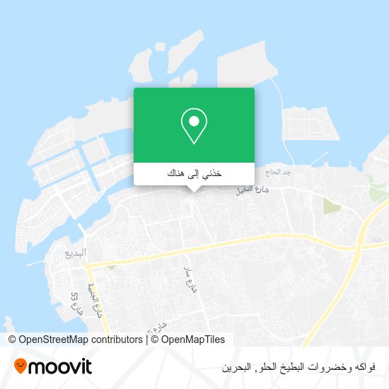 خريطة فواكه وخضروات البطيخ الحلو