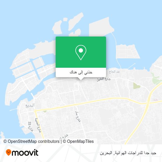 خريطة جيد جدا للدراجات الهوائية