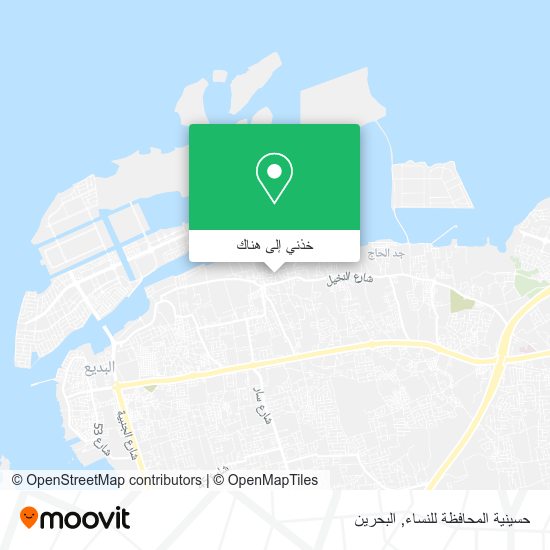 خريطة حسينية المحافظة للنساء