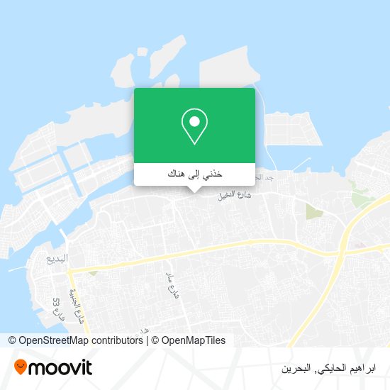 خريطة ابراهيم الحايكي
