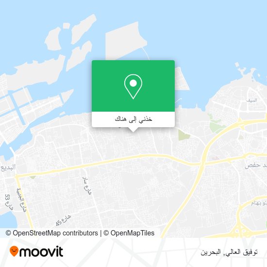 خريطة توفيق العالي