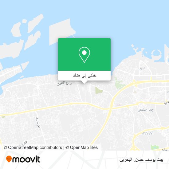خريطة بيت يوسف حسن