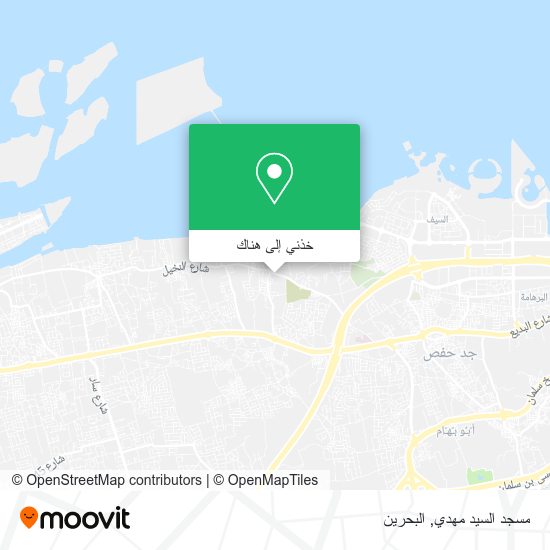 خريطة مسجد السيد مهدي