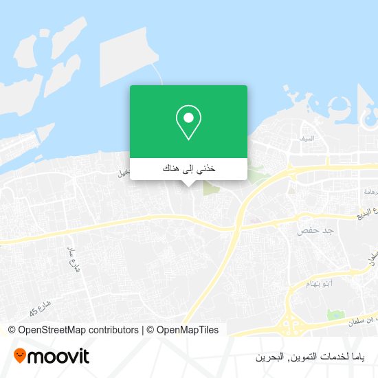 خريطة ياما لخدمات التموين