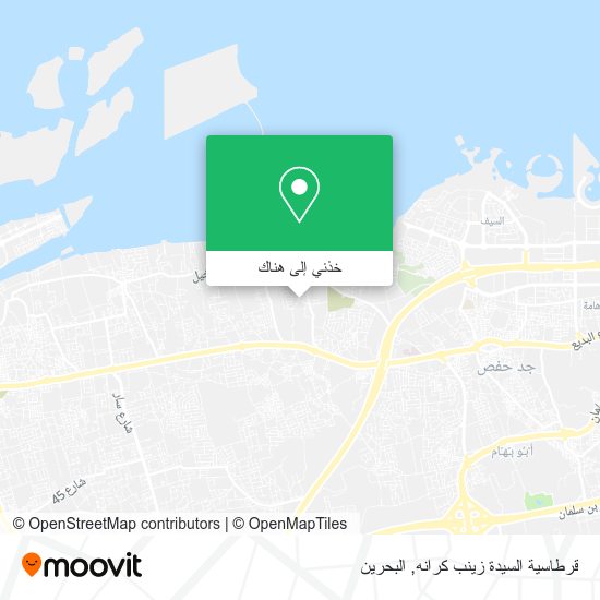 خريطة قرطاسية السيدة زينب كرانه