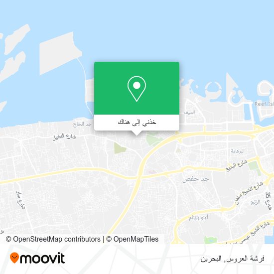 خريطة فرشة العروس