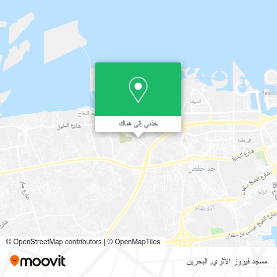 خريطة مسجد فيروز الأثري