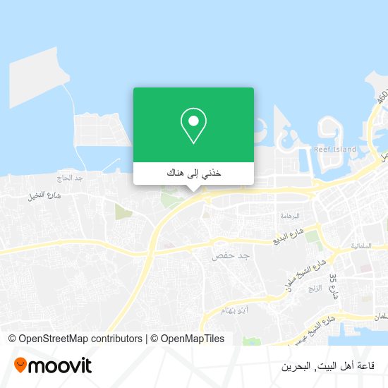 خريطة قاعة أهل البيت