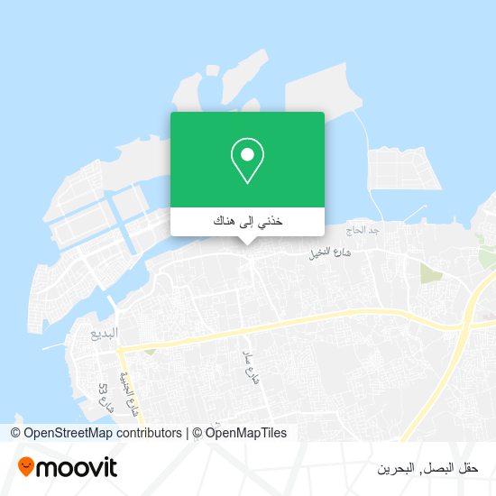 خريطة حقل البصل