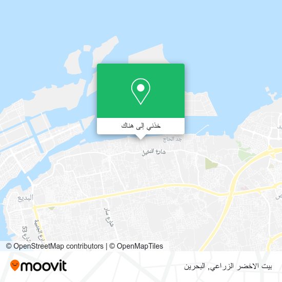 خريطة بيت الاخضر الزراعي