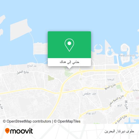 خريطة حلوى ديرتنا
