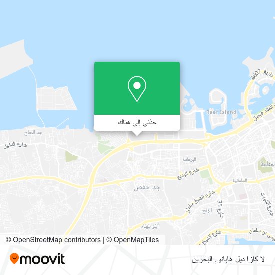 خريطة لا كازا ديل هابانو