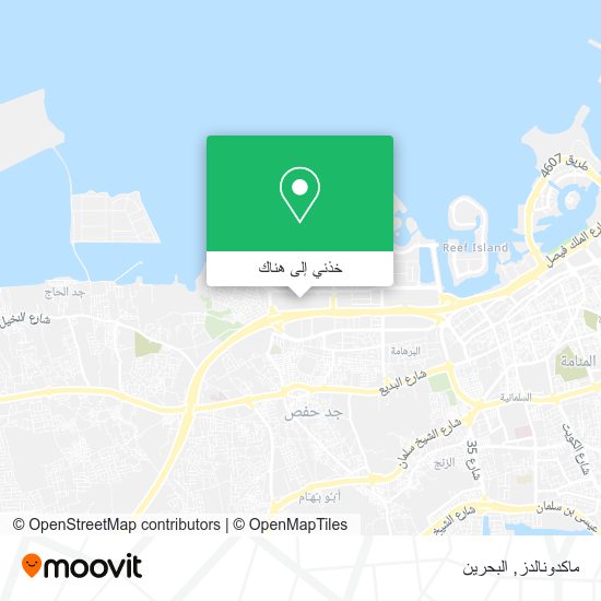 خريطة ماكدونالدز