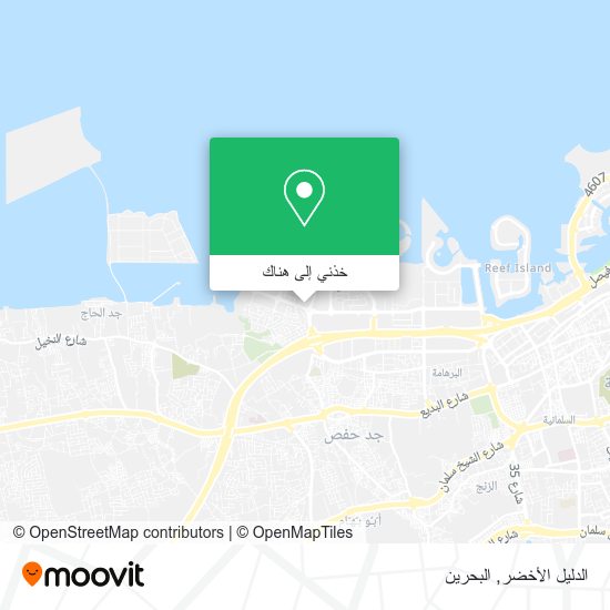 خريطة الدليل الأخضر