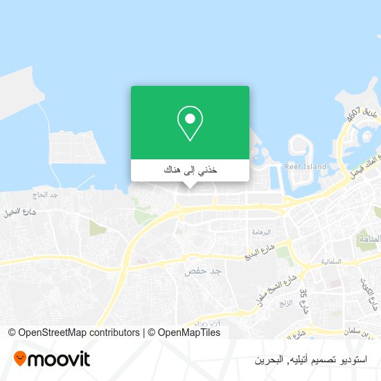 خريطة استوديو تصميم أتيليه