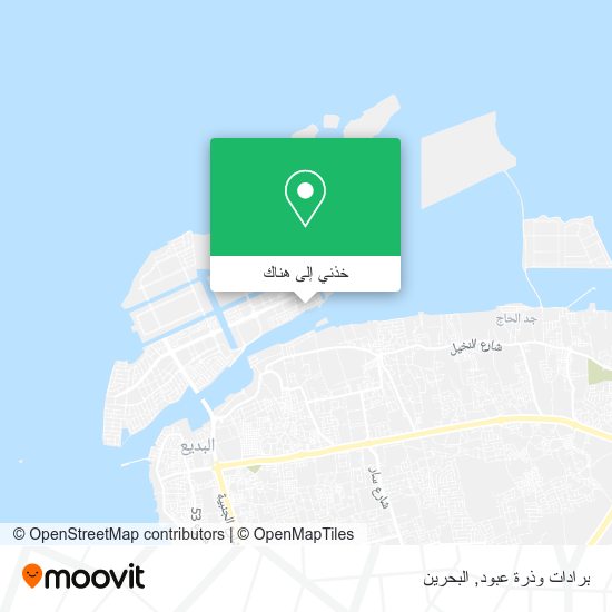 خريطة برادات وذرة عبود