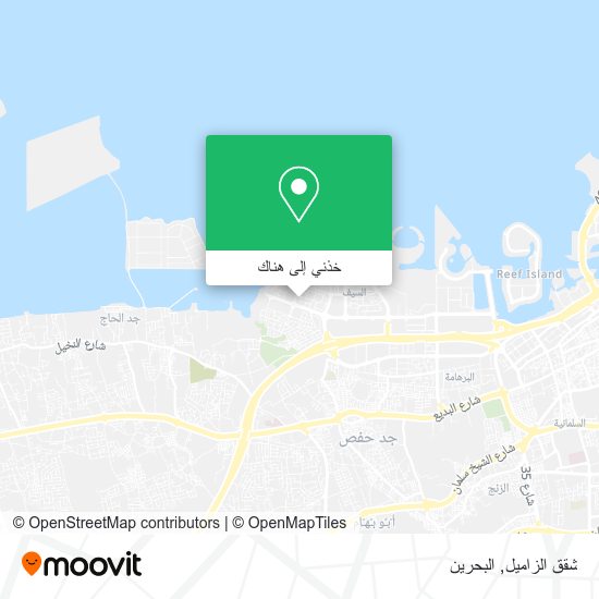 خريطة شقق الزاميل