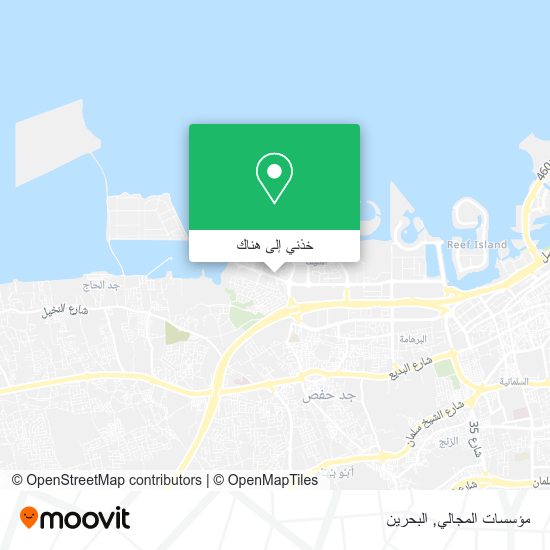خريطة مؤسسات المجالي