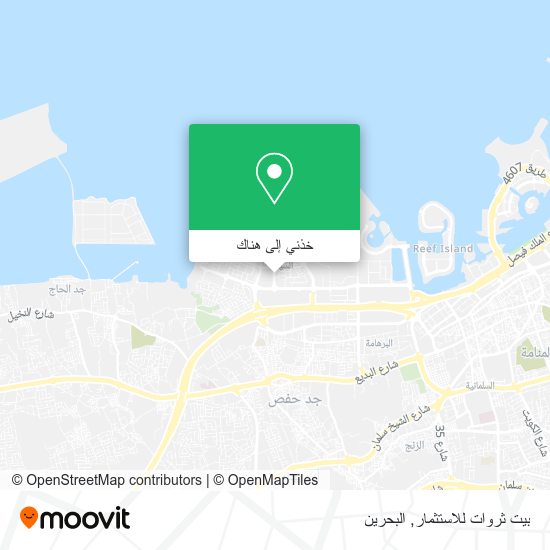 خريطة بيت ثروات للاستثمار