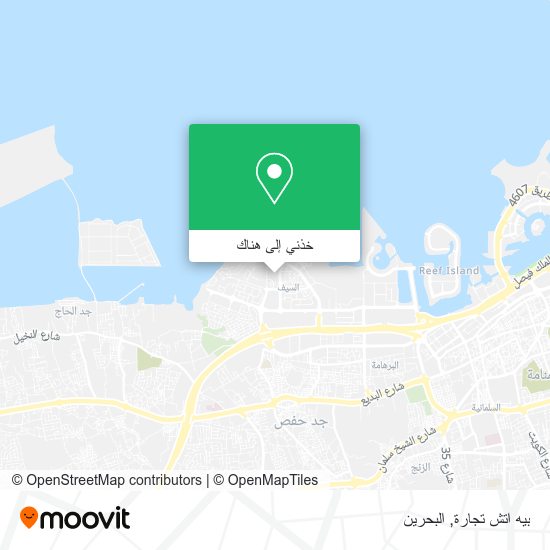 خريطة بيه اتش تجارة