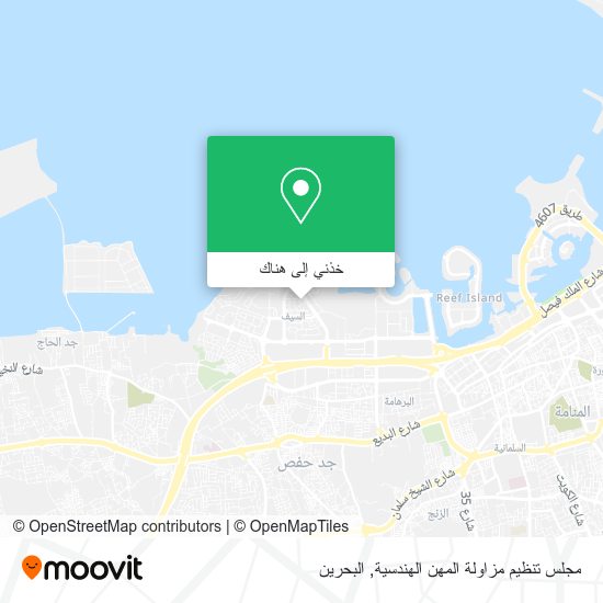 خريطة مجلس تنظيم مزاولة المهن الهندسية