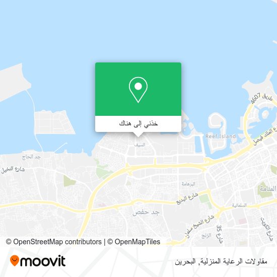 خريطة مقاولات الرعاية المنزلية