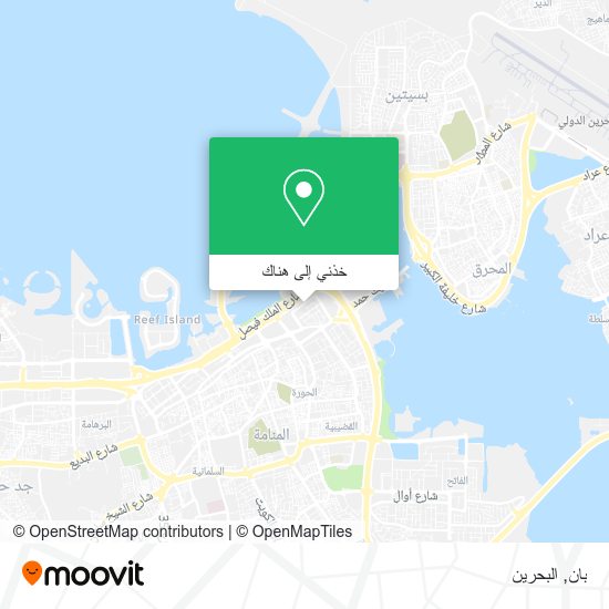 خريطة بان