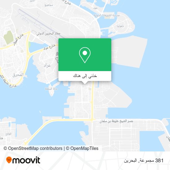 خريطة 381 مجموعة