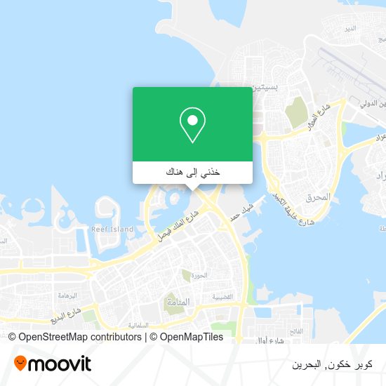 خريطة كوبر خكون