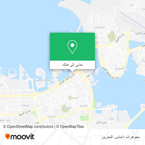 خريطة مجوهرات داماس