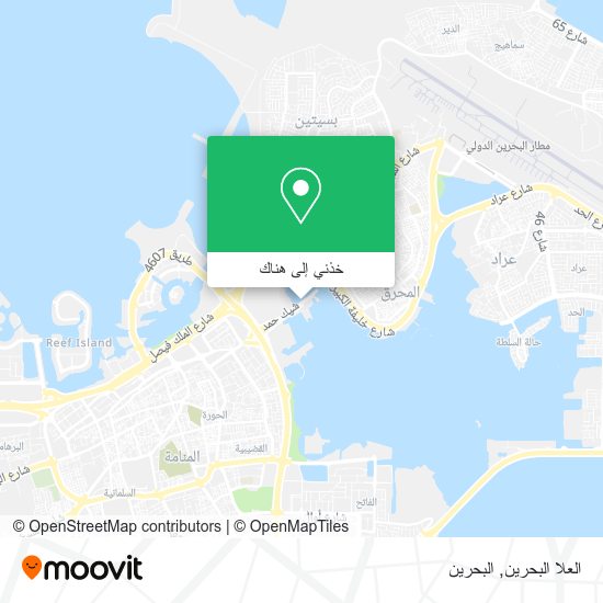 خريطة العلا البحرين