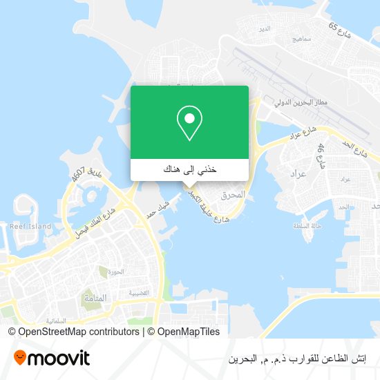 خريطة إتش الظاعن للقوارب ذ.م. م