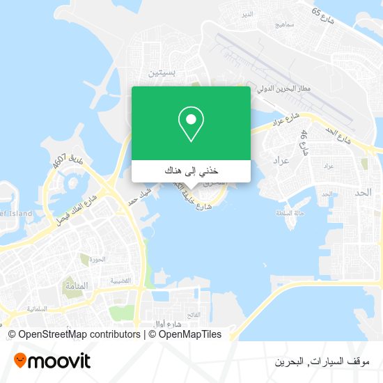 خريطة موقف السيارات