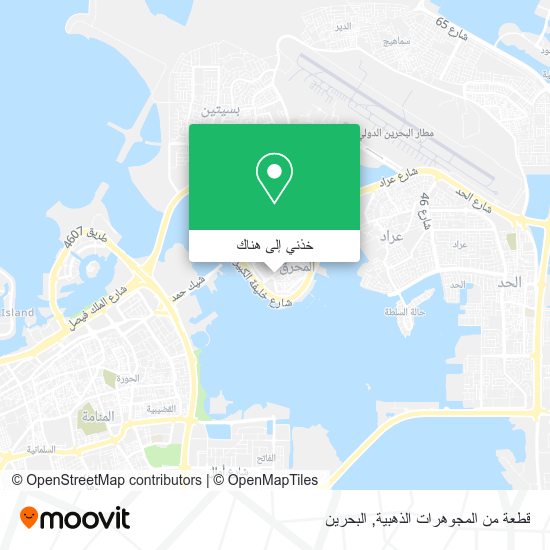 خريطة قطعة من المجوهرات الذهبية