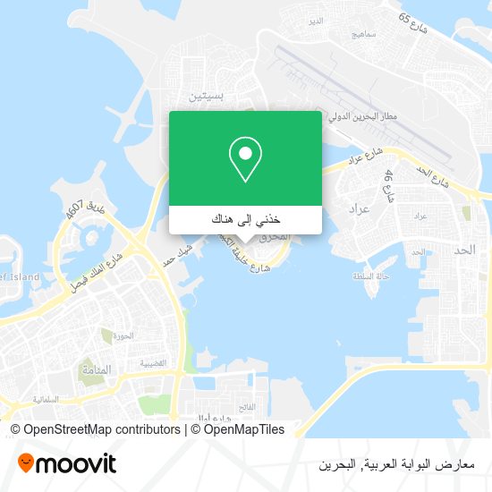 خريطة معارض البوابة العربية