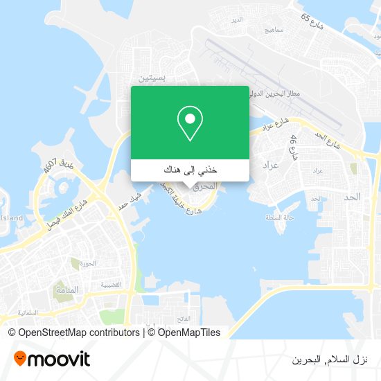 خريطة نزل السلام