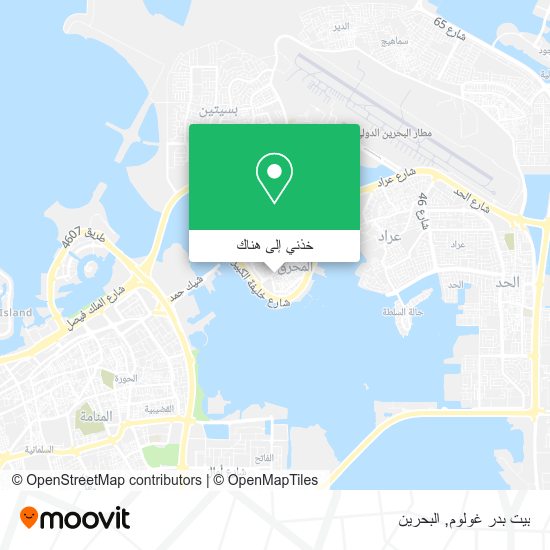 خريطة بيت بدر غولوم