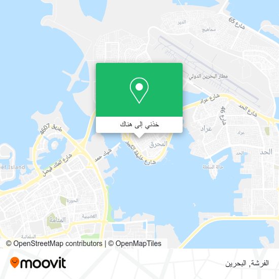 خريطة الفرشة