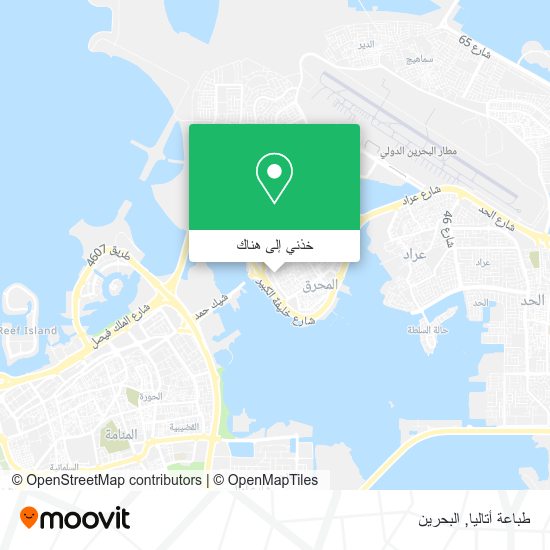 خريطة طباعة أتاليا