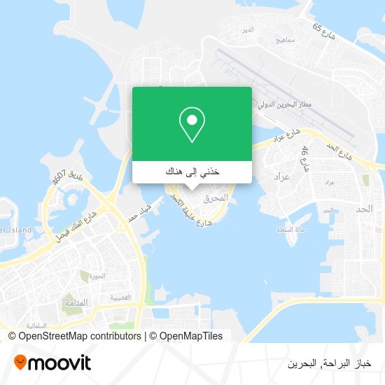 خريطة خباز البراحة