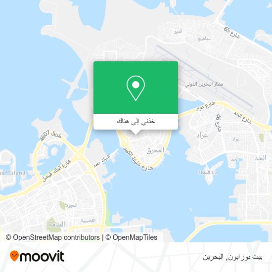 خريطة بيت بوزابون