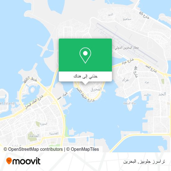 خريطة تراسرز جلوبيز