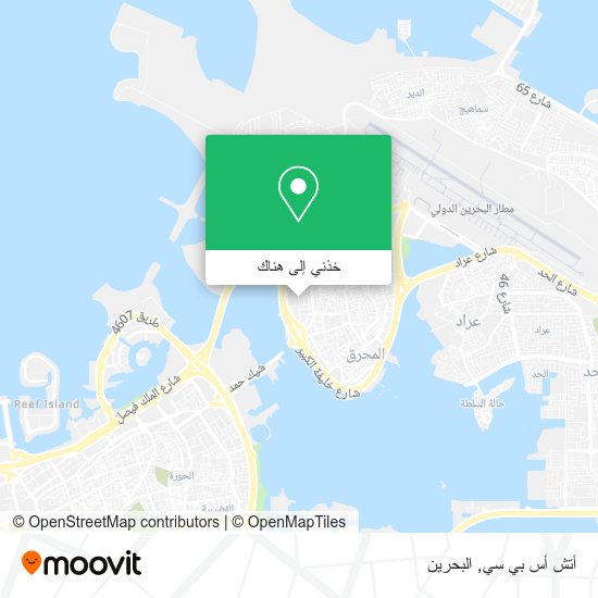 خريطة أتش أس بي سي