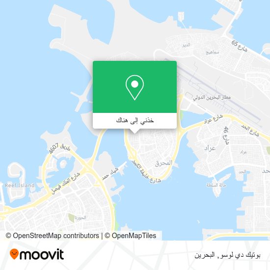 خريطة بوتيك دي لوسو