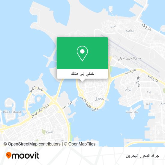 خريطة جراد البحر