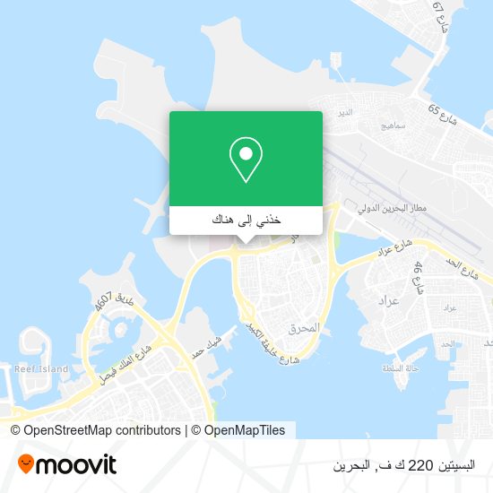خريطة البسيتين 220 ك ف