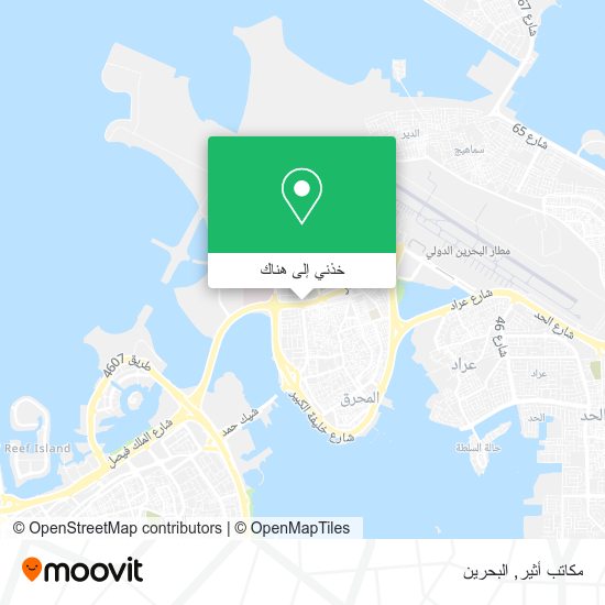 خريطة مكاتب أثير