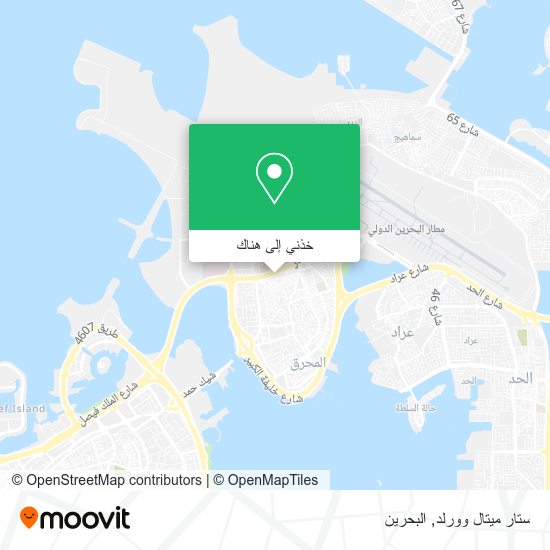 خريطة ستار ميتال وورلد